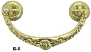 Victorian Face Adorned Bail Handle (B-6)