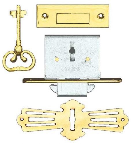 Vintage Hardware Lighting Recreated Roll Top Desk Lock Set M 4