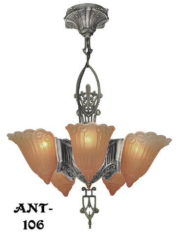 ANTIQUE lincoln ANTIQUE CHANDELIERS  vintage â€“ CHANDELIERS ORIGINAL chandelier