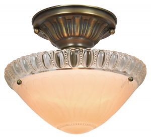 Antique 3-Chain Bowl Shade Ceiling Light (ANT-1434)