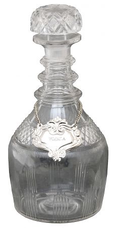 Antique Cut Lead Crystal Decanter (ANT-CD11)