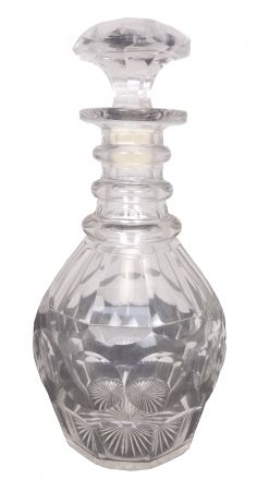 Antique Cut Lead Crystal Decanter (ANT-CD16)