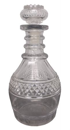 Antique Cut Lead Crystal Decanter (ANT-CD33)