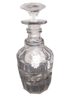 Antique Hand Cut Lead Crystal Decanter (ANT-CD36A)