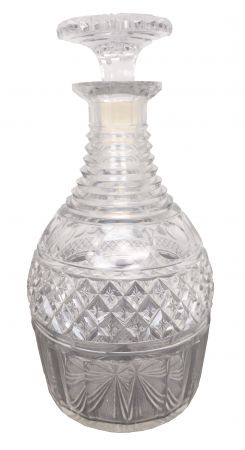 Antique Cut Lead Crystal Decanter (ANT-CD41)