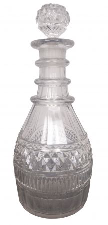 Antique Cut Lead Crystal Decanter (ANT-CD43)