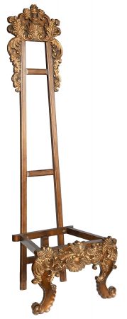 Ornate Free-Standing Victorian-Style Easel (ANT-SF129)