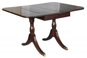 Duncan Phyfe Regency-Style Drop Leaf Table (ANT-SF133)