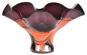 Fine Art Glass "Miracle" Bowl by Jozefina (ANT-SR116)